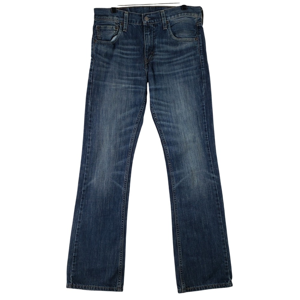 Levis 527 Slim Bootcut Jeans Mens 30x32 Blue (0527) Medium Wash Western Denim